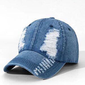 NWOT Patchwork Street Style Dad Hat – Double-Sided, Adjustable Unisex Cap